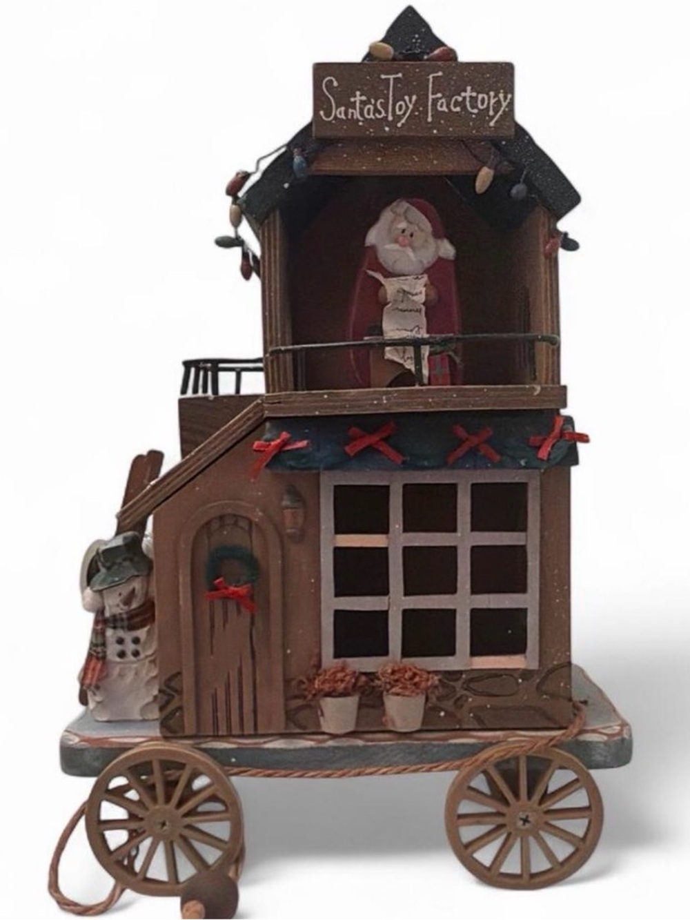 Santa's Toy House Christmas decoration